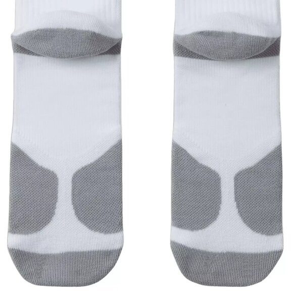 NWT Nike Spark Cushioned Crew White Running Socks - Picture 4 of 8